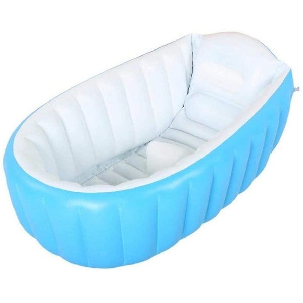 Inflatable Bathtub Baby Baby Bathtub Baby Bathtub Inflatable With Air Pump And Carousel 1