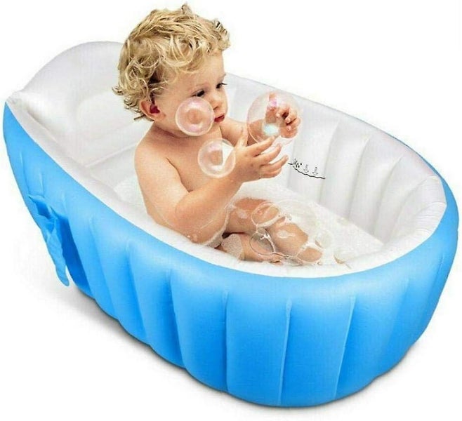 Inflatable Bathtub Baby Baby Bathtub Baby Bathtub Inflatable With Air Pump And Carousel 2
