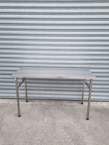Foldable Stainless-Steel Bench 1000 x 600 x 900 304 Food Grade Carousel 1