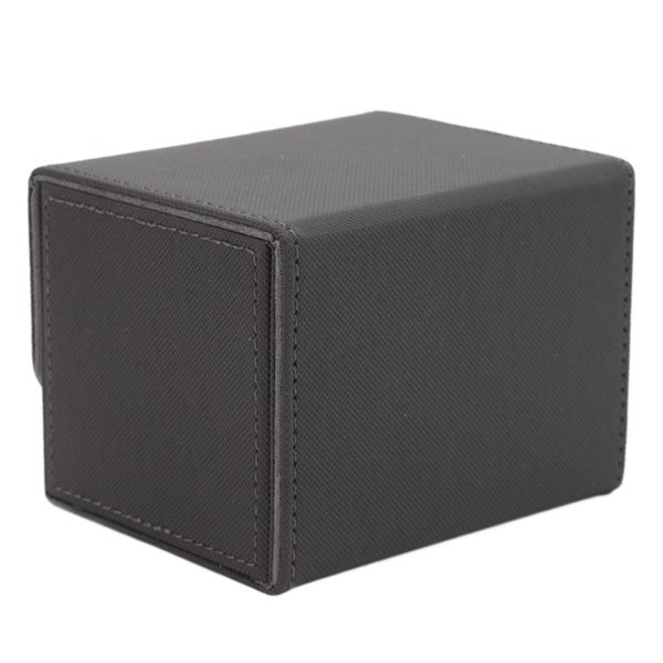 card deck case Card Deck Box Magnetic Flap Lid Large Capacity PU Leather Card Carousel 2