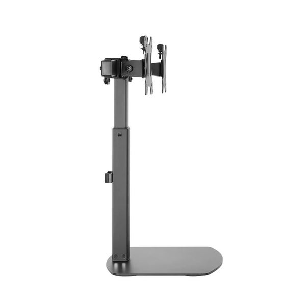 Brateck 17'-27' Dual Screen Vertical Lift Monitor Stand Carousel 2