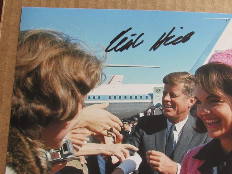 Clint Hill "JFK Secret Service Agent" signed large Photograph +Authentication Carousel 3