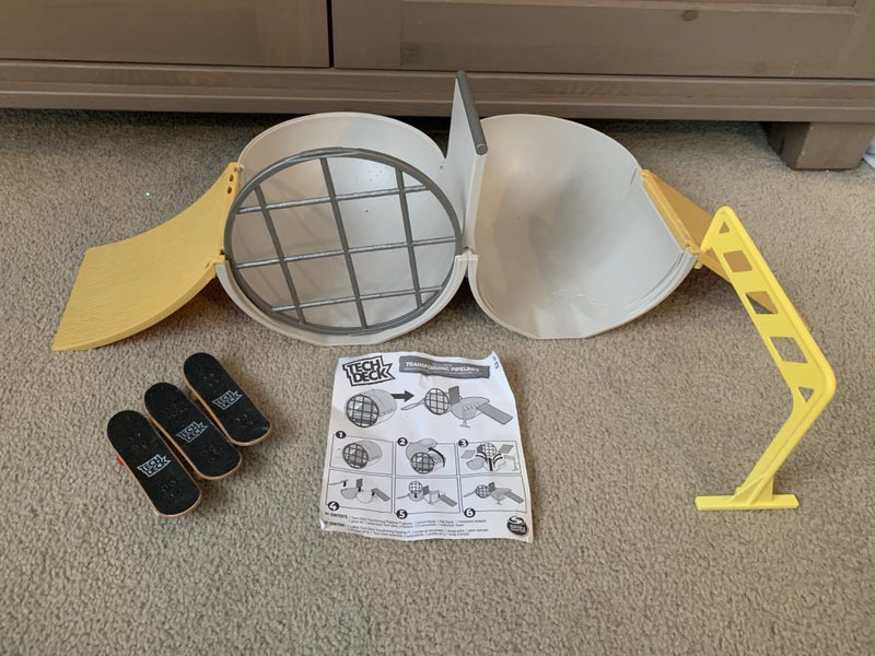 Tech Deck Transforming Pipelines + 3 Boards Carousel 2