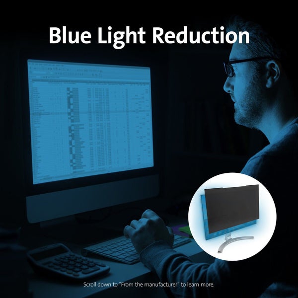 Kensington MagPro Magnetic Privacy Screen For 24" Monitors With Magnetic Strip Carousel 2