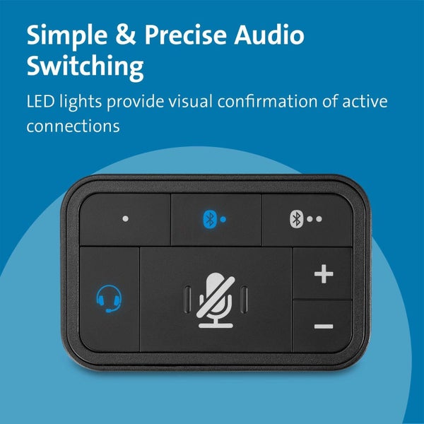 Kensington Universal 3-in-1 Pro Audio Headset Switch Carousel 2