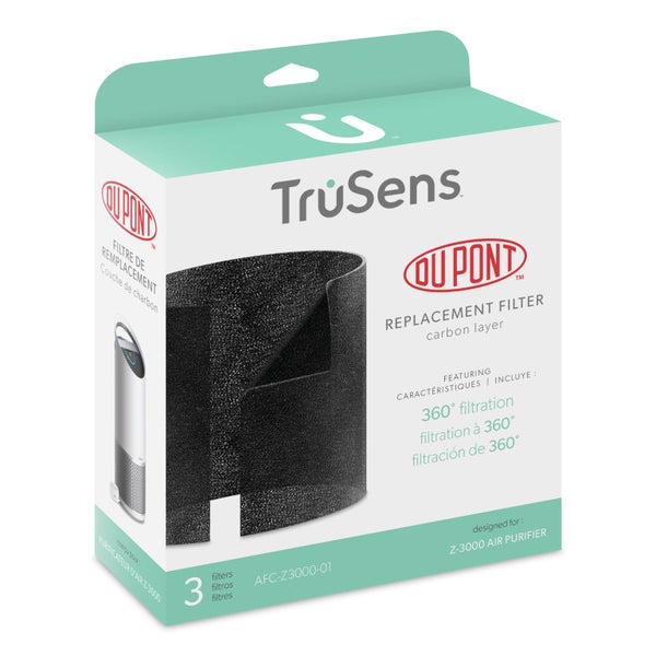 TruSens Activated Carbon Filter For Z3000, Pack of 3 Carousel 2