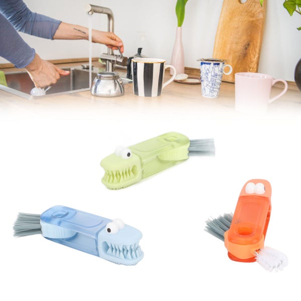 cup lid gap cleaning brush bottle crevice cleaning brush cup cover cleaning Carousel 9