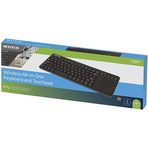 2.4Ghz Wireless Keyboard with Touchpad Carousel 3