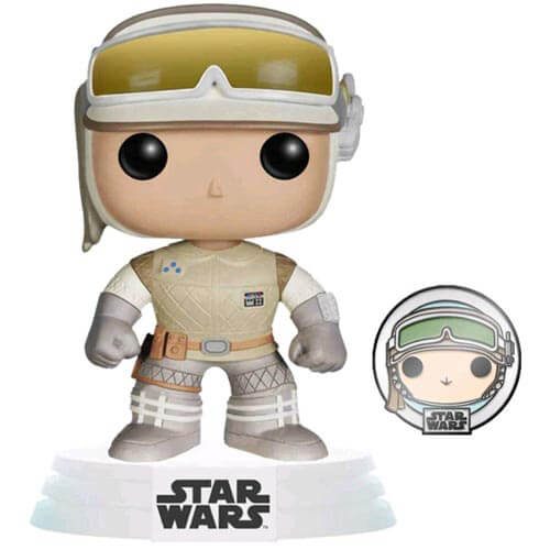 Across the Galaxy Luke Skywalker Hoth Pop! Vinyl with Pin Carousel 2