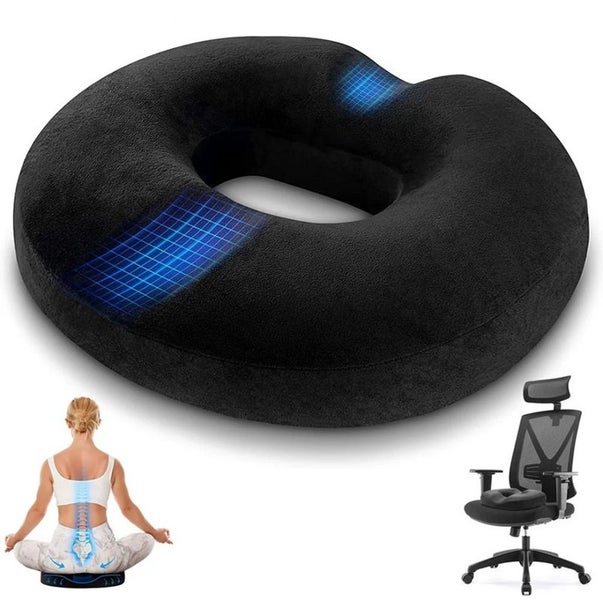 Donut Seat Cushion Memory Foam Orthopedic Pillow 2011505 Carousel 1
