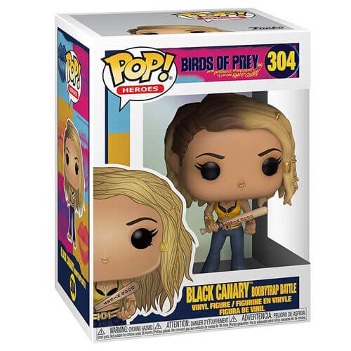 Birds of Prey Black Canary Boobytrap Battle Pop! Vinyl Carousel 2