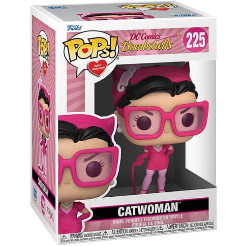 Catwoman Breast Cancer Awareness Pop! Vinyl Carousel 3