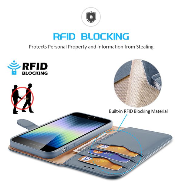 iPhone 11 Pro Leather Wallet Case Cover Black Carousel 2