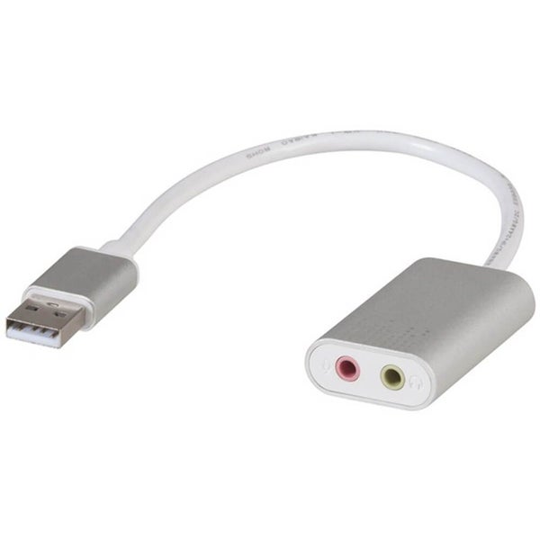 3.5mm Audio and Mic Converter USB 2.0 Carousel 1