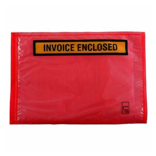 Cumberland Invoice Labelopes Red 1000pk Carousel 1