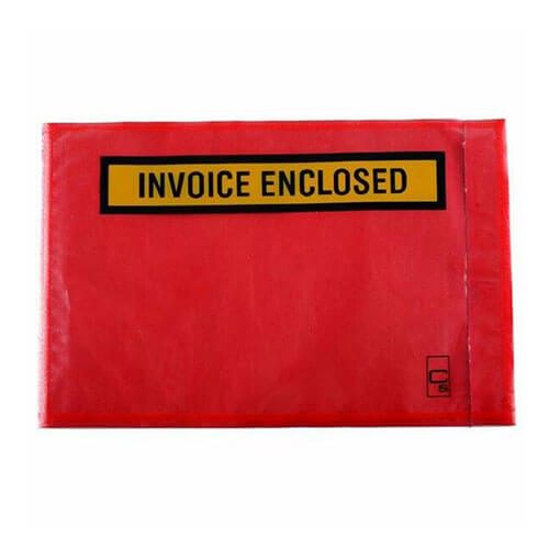 Cumberland Invoice Labelopes Red 1000pk Carousel 4