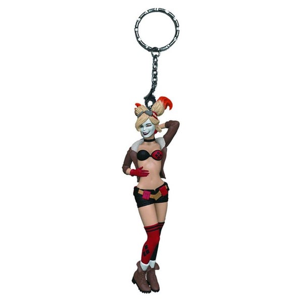 DC Bombshells Harley Quinn Keychain Carousel 1