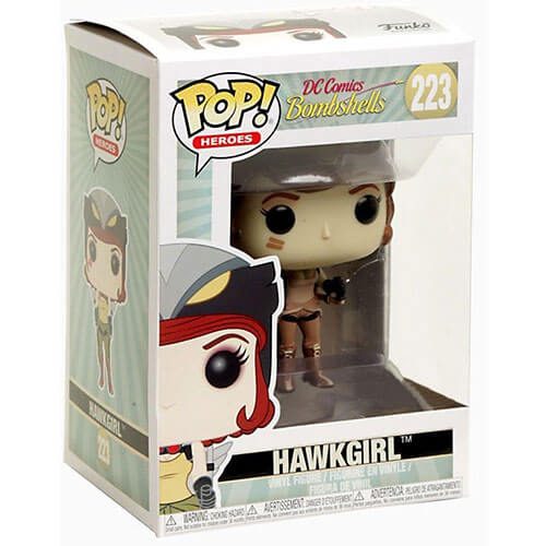 DC Bombshells Hawkgirl Sepia US Exclusive Pop! Vinyl Carousel 3