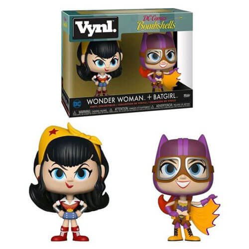 DC Bombshells Wonder Woman & Batgirl Vynl. Carousel 2