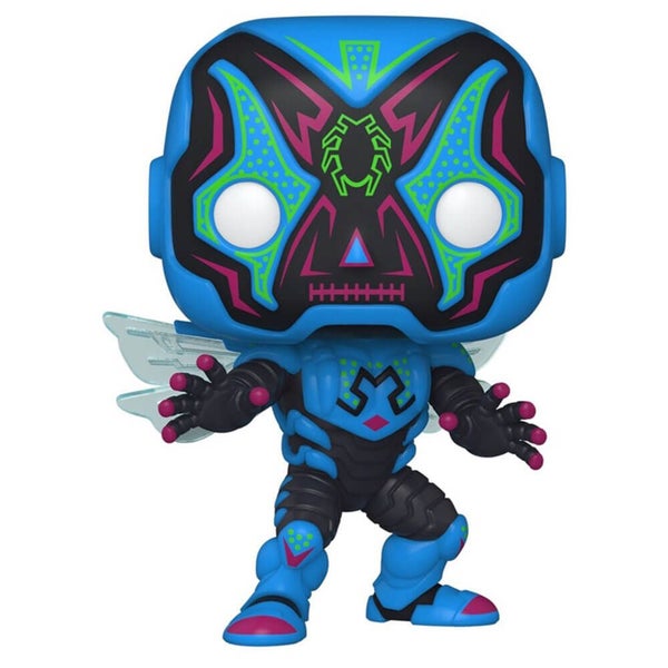 DC Comics Blue Beetle Dia De Los DC Glow US Exc. Pop! Vinyl Carousel 1