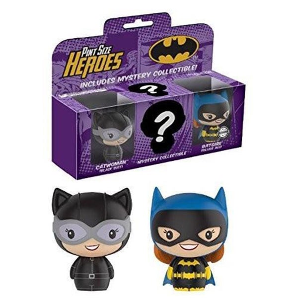 DC Women Catwoman, Batgirl & Mystery US Excl Pint Size 3Pk Carousel 1
