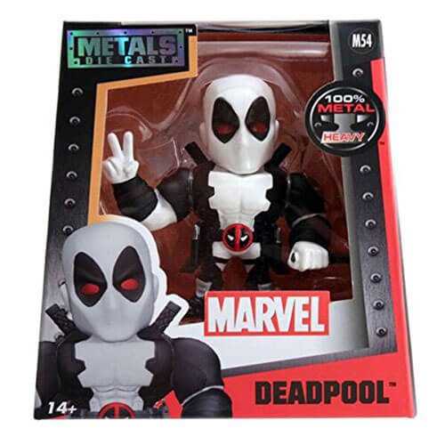 Deadpool White 4" Metal Carousel 3