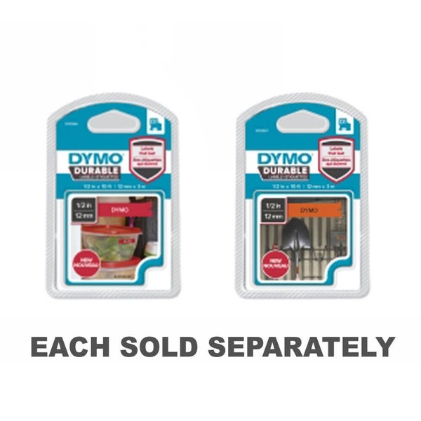 Dymo D1 Durable Label 12mmx3m Carousel 2