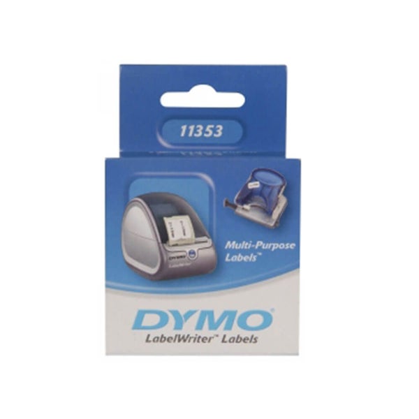 Dymo Labelwriter Multipurpose Label White 500/roll (19x51mm) Carousel 1