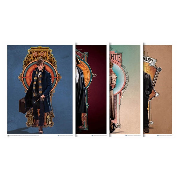 Fantastic Beasts and Where to Find Them Art Print Carousel 1