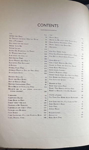 Francis & Day's Popular Community Song Book For All Occasions Number One Carousel 2