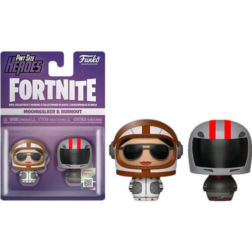 Fortnite Moonwalker & Burnout Pint Size Hero 2 Pk Carousel 2