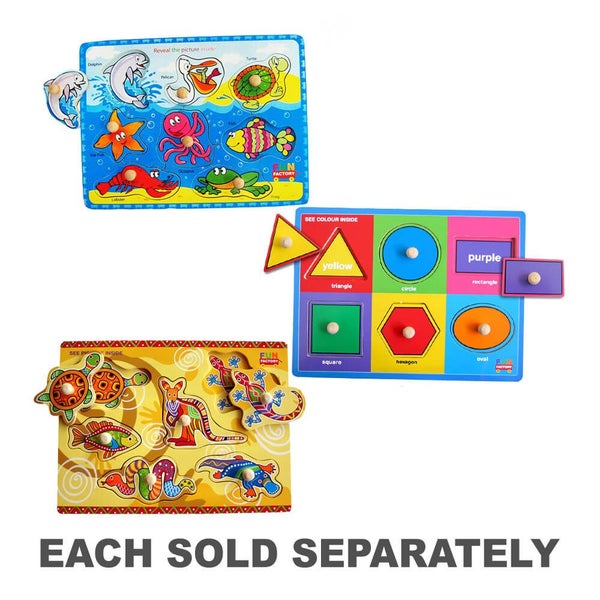 Fun Factory Wooden Puzzle with Knobs Carousel 2