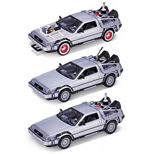 Back To the Future Delorean Trilogy Gift Set Carousel 2