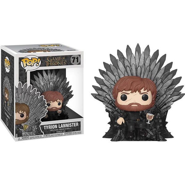 Game of Thrones Tyrion on Iron Throne Pop! Deluxe Carousel 1