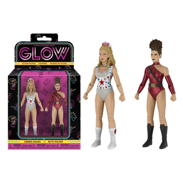 GLOW Debbie Eagan & Ruth Wilder Action Figure 2 Pk Carousel 1