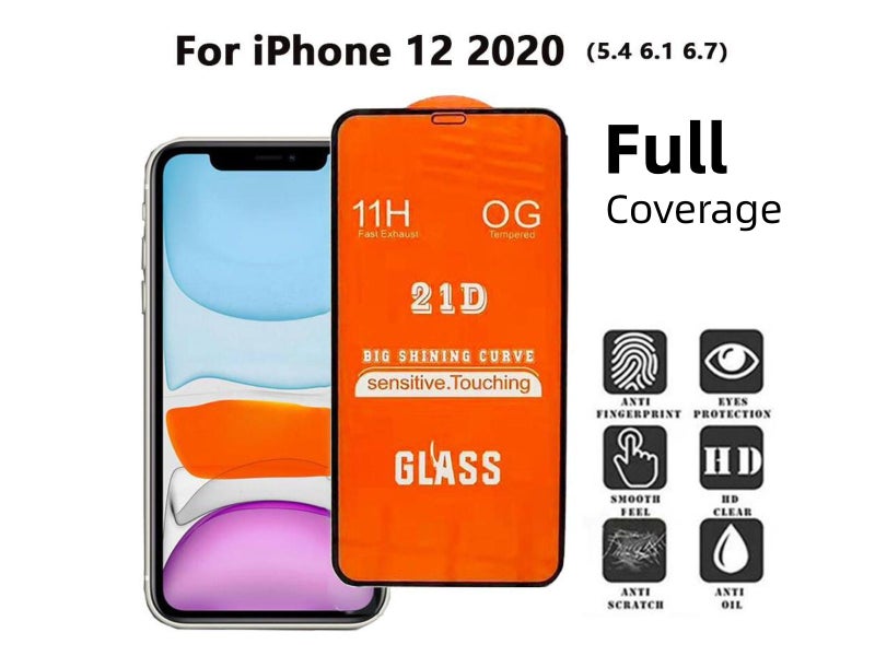 iPhone 12 (6.1inch) Full Coverage Screen Protector62932729207554117