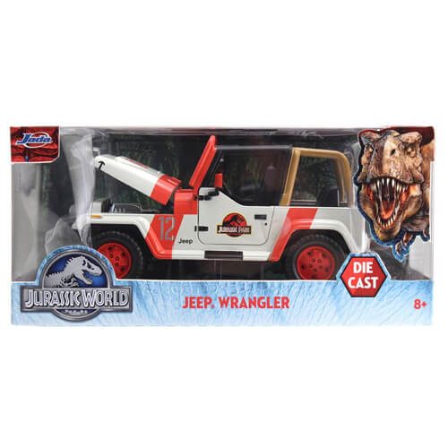 Jurassic World '92 Jeep Wrangler 1:24 Scale Hollywood Ride Carousel 3