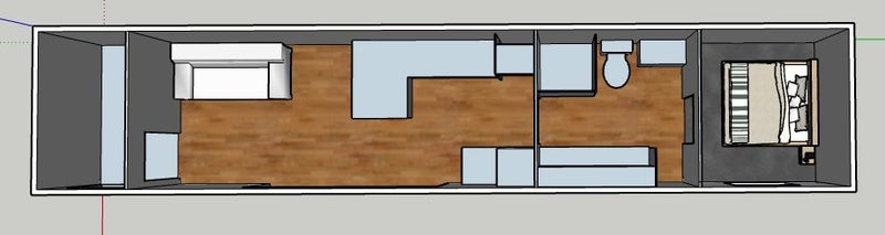 Tiny Home 40 Ft Container House Granny Flat Carousel 16