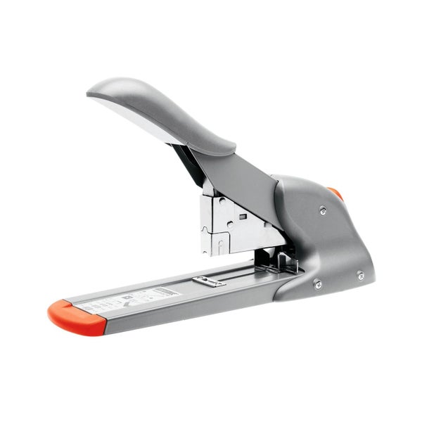 Rapid HD110 Heavy Duty Stapler, 110 Sheets, Grey/Orange Carousel 1