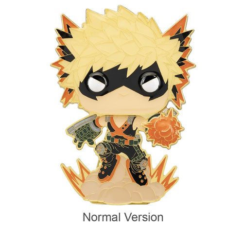 Hero Academia Bakugo 4" Pop! Enamel Pin Chase Ships 1 in 6 Carousel 2