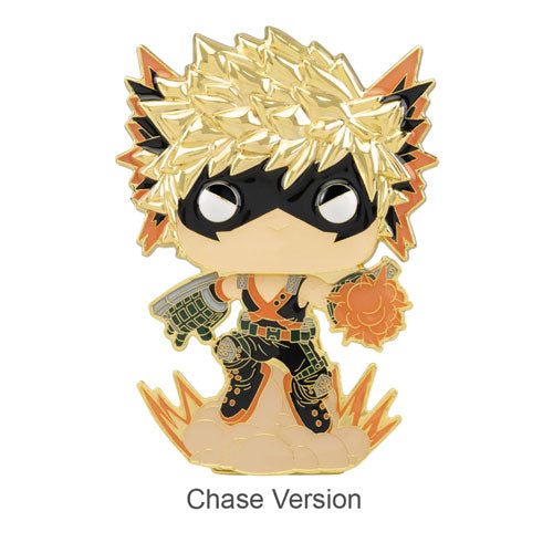 Hero Academia Bakugo 4" Pop! Enamel Pin Chase Ships 1 in 6 Carousel 3