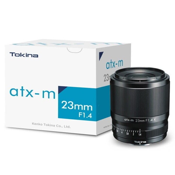 Tokina atx-m 23mm f/1.4 Lens for Fujifilm X-Mount Camera with Hood + INSTANT ... Carousel 2