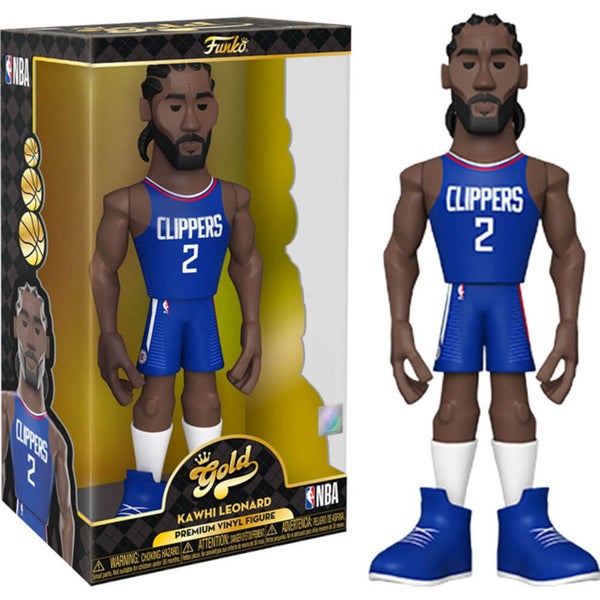 NBA: Clippers Kawhi Leonard 12" Vinyl Gold Carousel 1