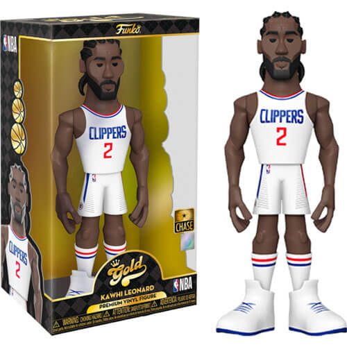 NBA: Clippers Kawhi Leonard 12" Vinyl Gold Carousel 2