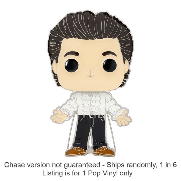 Jerry Puffy Shirt 4" Pop! Enamel Pin Chase Ships 1 in 6 Carousel 1