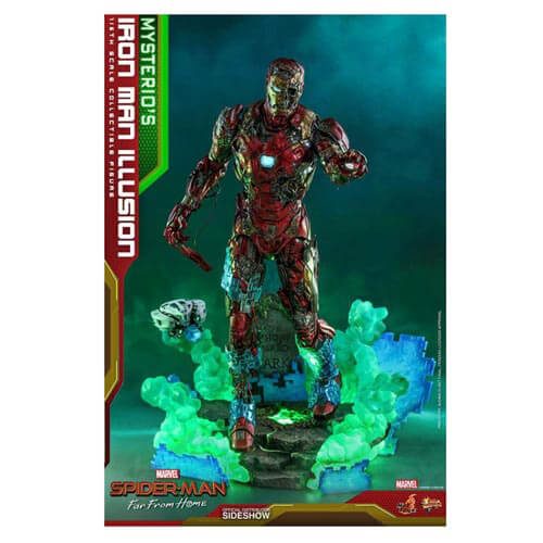 Spiderman FFH Iron Man Illusion 1:6 Scale 12" Action Fig Carousel 2