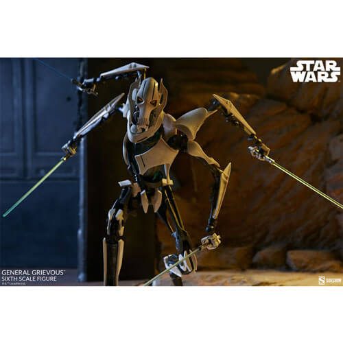 Star Wars General Grievous 1:6 Scale Action Figure Carousel 3