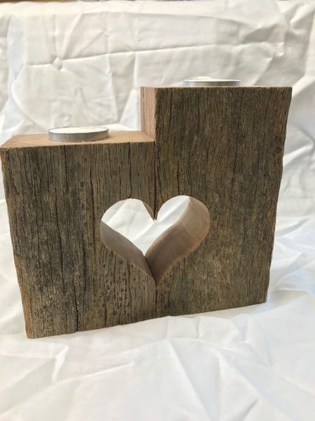 Rustic Heart with Candle Carousel 1