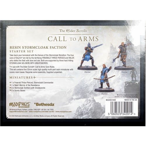 The Elder Scrolls Stormcloak Resin Faction Carousel 2