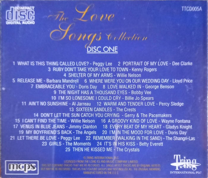The Love Song Collection - Disc One (CD) Carousel 2